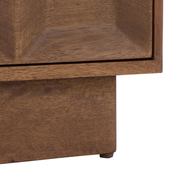 Safavieh Paxter Marble Top Nightstand - Elegant Bedroom Furniture For Timeless Sophistication And Style Walnut ,White Marble ,Wood Sfv9758a