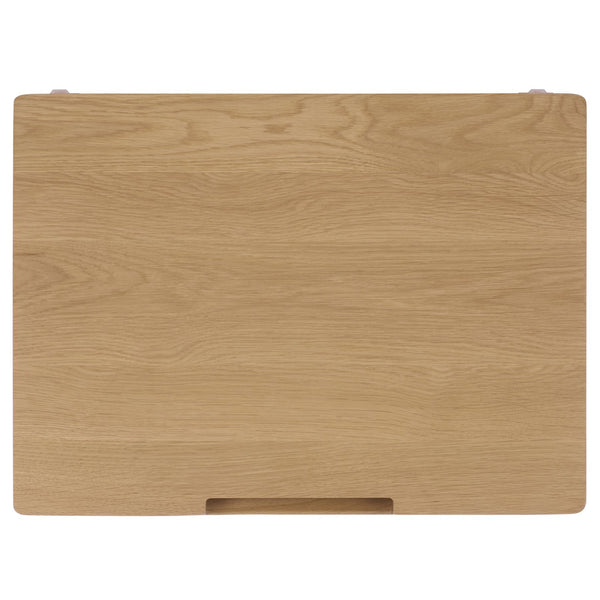 Safavieh Riverside Oak Wood 3 Drawer Nightstand In Natural Finish - Timeless Elegance For Any Decor Natural Oak Wood Sfv9759a