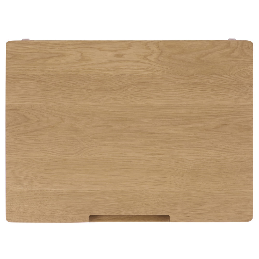 Safavieh Riverside Oak Wood 3 Drawer Nightstand In Natural Finish - Timeless Elegance For Any Decor Natural Oak Wood Sfv9759a