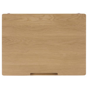 Safavieh Riverside Oak Wood 3 Drawer Nightstand In Natural Finish - Timeless Elegance For Any Decor Natural Oak Wood Sfv9759a