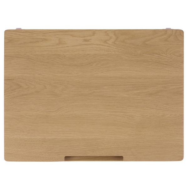 Safavieh Riverside Oak Wood 3 Drawer Nightstand In Natural Finish - Timeless Elegance For Any Decor Natural Oak Wood Sfv9759a