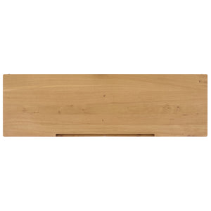Riverside Oak Wood 6-Drawer Dresser — Spacious 59" Storage Chest With Smooth-Glide Drawers, Rustic Finish