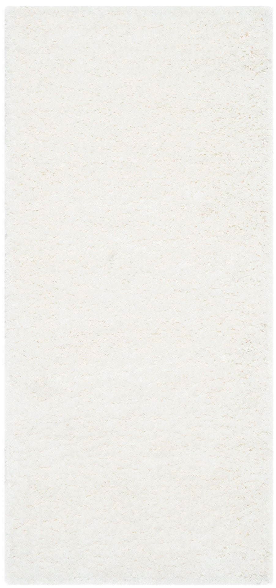 Safavieh California Shag Power Loomed Rug White 2' x 3'