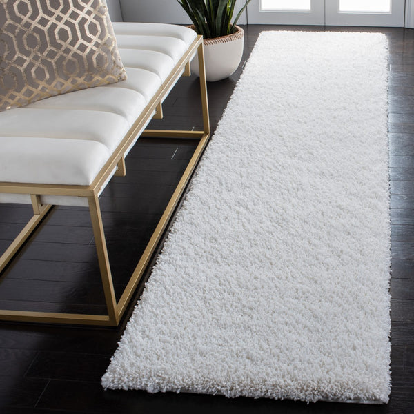 Safavieh California Shag Power Loomed Shag & Flokati Rug Taupe 2'-3" x 17'