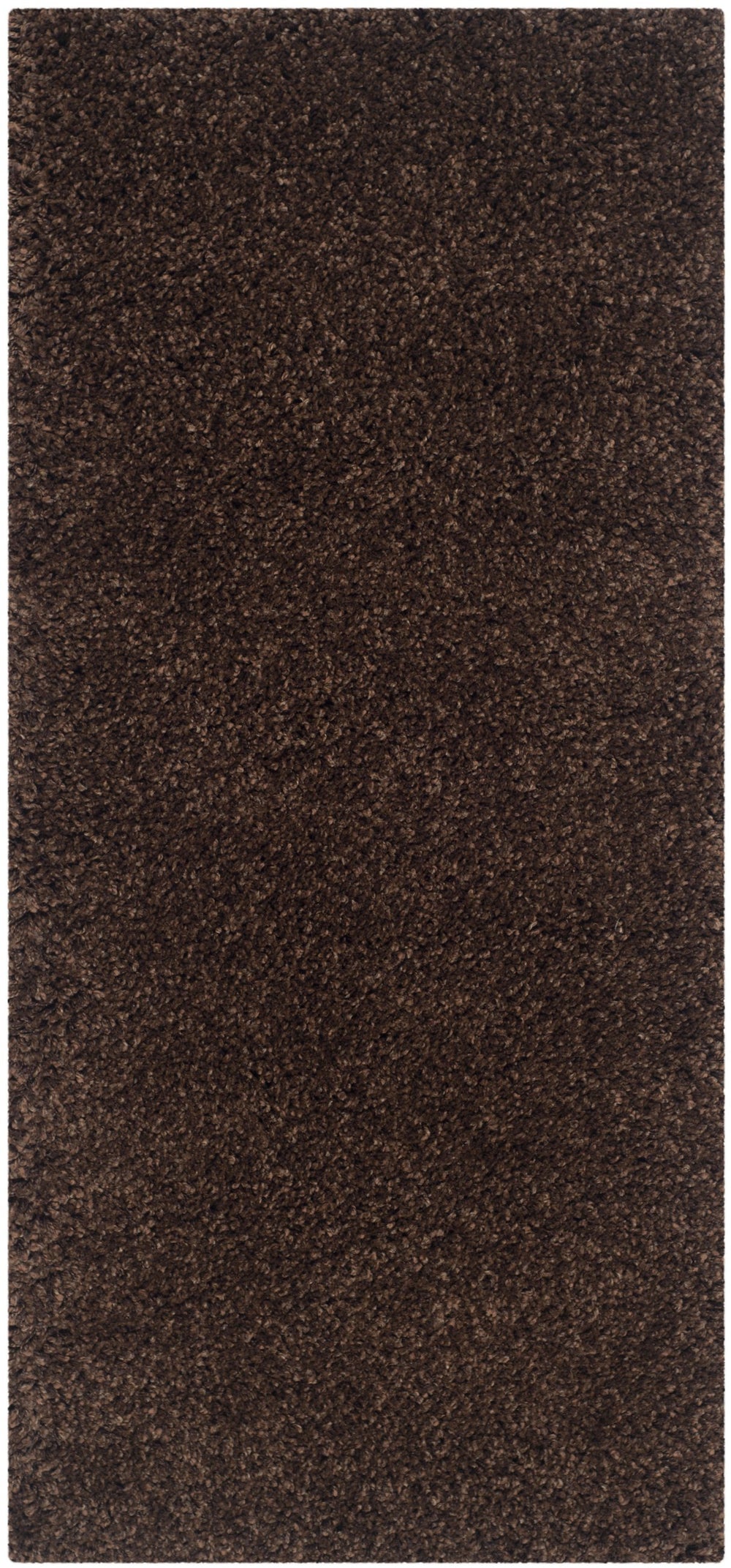 Safavieh Sg151 Plush California Shag Runner In Neutral Brown — Deep 2" Pile, Durable Power-Loomed Turkish Weave 2'-3" x 15'-0" SG151-2727-215