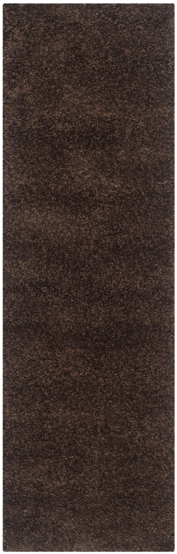 Safavieh Sg151 Plush California Shag Runner In Neutral Brown — Deep 2" Pile, Durable Power-Loomed Turkish Weave 2'-3" x 15'-0" SG151-2727-215