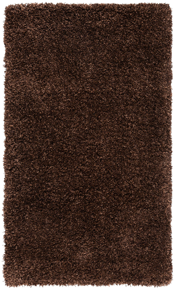 Safavieh Sg151 Plush California Shag Runner In Neutral Brown — Deep 2" Pile, Durable Power-Loomed Turkish Weave 2'-3" x 15'-0" SG151-2727-215