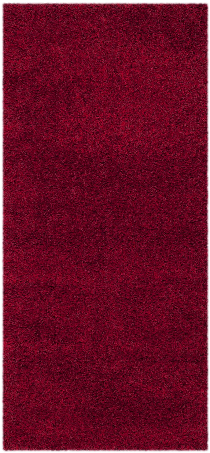 Safavieh Sg151 Luxurious Flokati-Style Shag Rug 2" Pile — Power-Loomed Turkey Craftsmanship, Cozy Statement Piece 9'-0" x 9'-0" RED SG151-4040-9SQ