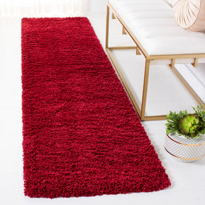 Safavieh Sg151 Luxurious Flokati-Style Shag Rug 2" Pile — Power-Loomed Turkey Craftsmanship, Cozy Statement Piece 9'-0" x 9'-0" RED SG151-4040-9SQ