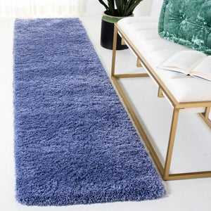 Safavieh Sg151 Luxurious Flokati-Style Shag Rug 2" Pile — Power-Loomed Turkey Craftsmanship, Cozy Statement Piece 9'-0" x 9'-0" PERIWINKLE SG151-7171-9SQ