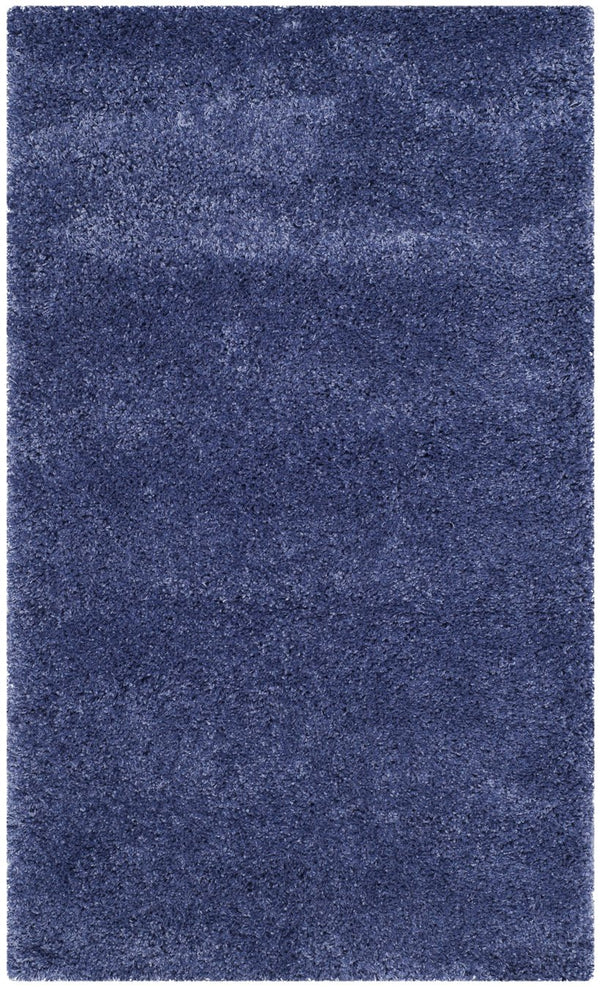 Safavieh Sg151 Luxurious Flokati-Style Shag Rug 2" Pile — Power-Loomed Turkey Craftsmanship, Cozy Statement Piece 9'-0" x 9'-0" PERIWINKLE SG151-7171-9SQ