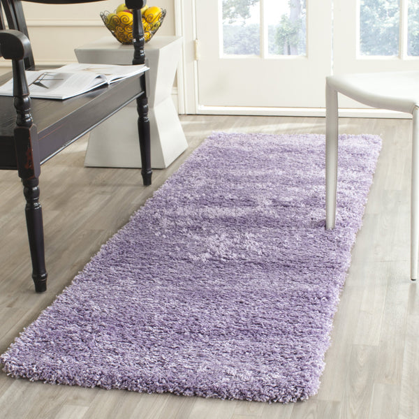 Safavieh Sg151 Luxurious Flokati-Style Shag Rug 2" Pile — Power-Loomed Turkey Craftsmanship, Cozy Statement Piece 9'-0" x 9'-0" LILAC SG151-7272-9SQ