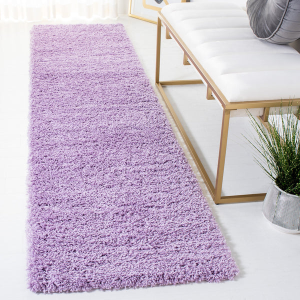 Safavieh Sg151 Luxurious Flokati-Style Shag Rug 2" Pile — Power-Loomed Turkey Craftsmanship, Cozy Statement Piece 9'-0" x 9'-0" LILAC SG151-7272-9SQ