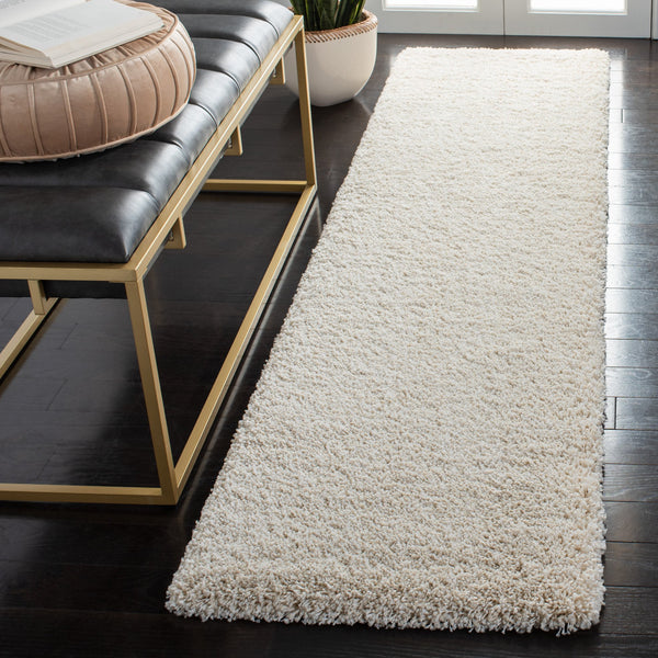 Safavieh Milan Plush Shag 2'X3' Ivory Accent Rug – 1.75" High-Pile, Power-Loomed Turkey Craftsmanship, Versatile Decor SG180-1212-2