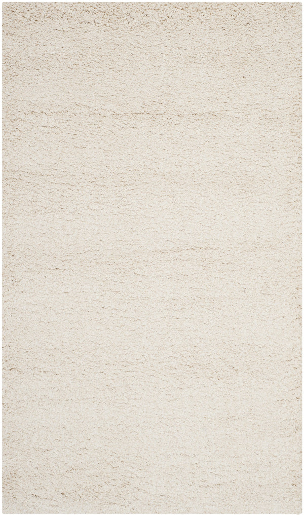 Safavieh Milan Plush Shag 2'X3' Ivory Accent Rug – 1.75" High-Pile, Power-Loomed Turkey Craftsmanship, Versatile Decor SG180-1212-2