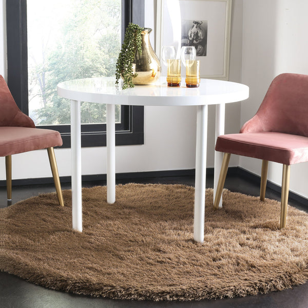 Safavieh Venice Taupe Area Rug 10' X 14' - Luxurious 3" Pile Height, Hand-tufted Softness For Modern Elegance Taupe Polyester Sg256t-10