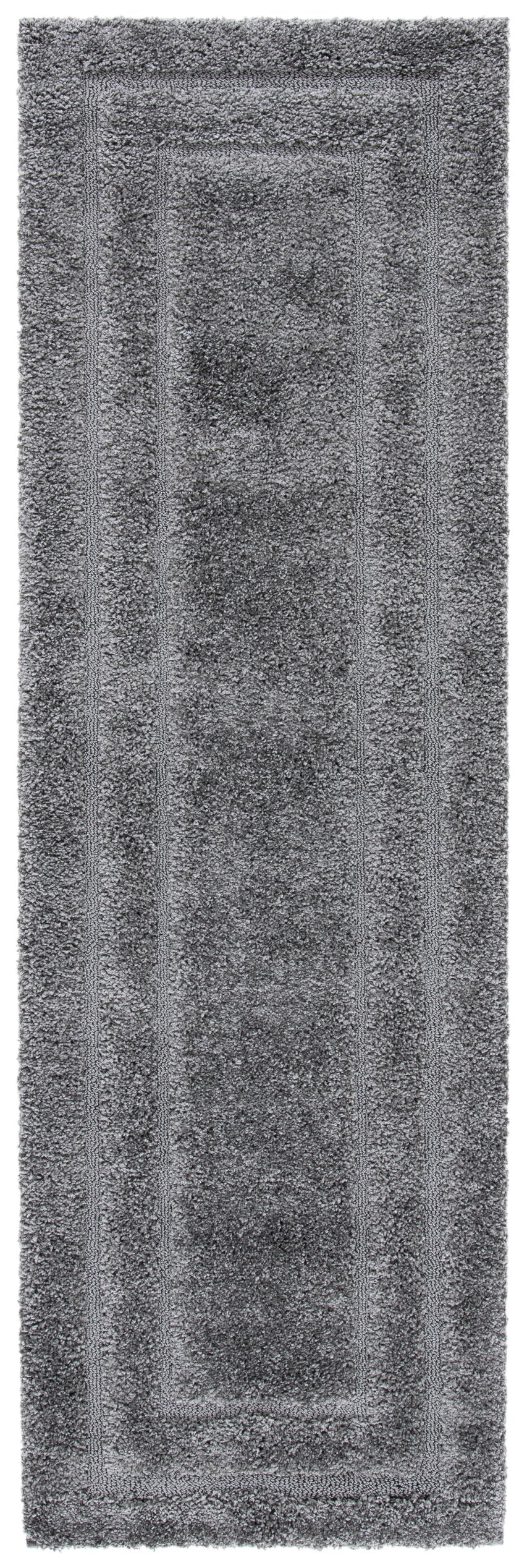 Safavieh Florida Plush Shag Area Rug 2X3 – Cozy 1-1/8" Pile, Dual-Tone Beige, Power-Loomed Durability, Turkey Crafted 2'-0" x 3'-0" GREY / GREY SG454-8080-2