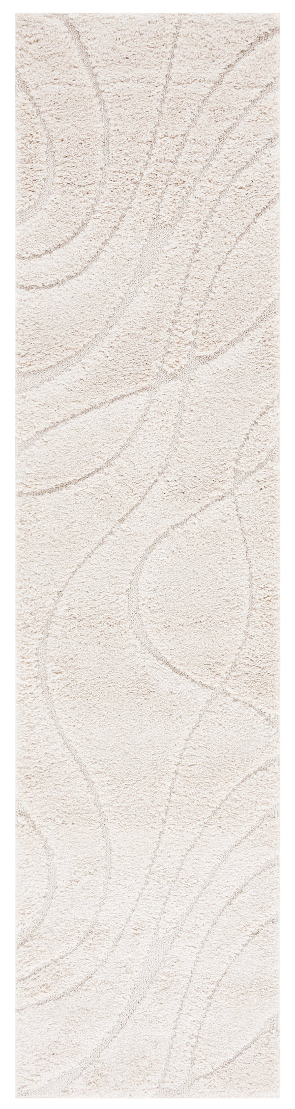 Safavieh Florida Plush Modern Area Rug 6X8 | High-Pile 1-1/8" Comfort, Power-Loomed Turkey Durability, Stain-Resistant 6'-0" x 8'-0" CREME / CREME SG471-1111-68
