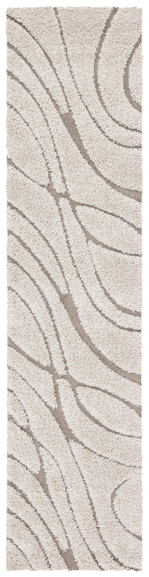 Safavieh Florida Plush Modern Area Rug 6X8 | High-Pile 1-1/8" Comfort, Power-Loomed Turkey Durability, Stain-Resistant 6'-0" x 8'-0" CREAM / BEIGE SG471-1113-68