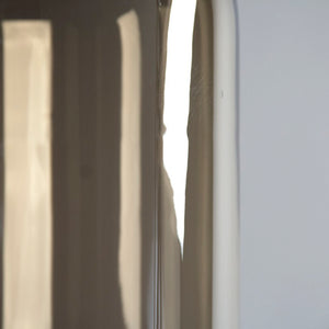 Zentique Zara Modern Hanging Light Pendant with Metal Frame & Clear Glass Shade — Sleek Warm Glow for Dining SG56