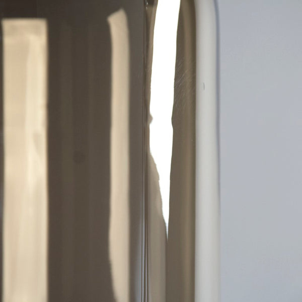 Zentique Zara Modern Hanging Light Pendant with Metal Frame & Clear Glass Shade — Sleek Warm Glow for Dining SG56