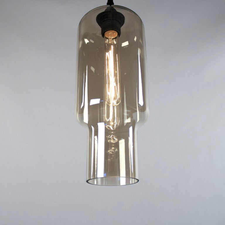 Zentique Aiden Modern Hanging Light Pendant — Metal & Glass Mini Pendant for Kitchen, Dining, Entryway Lighting (95 chars) SG58