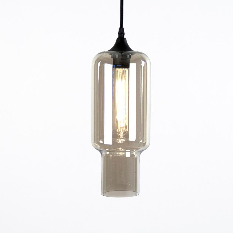Zentique Aiden Modern Hanging Light Pendant — Metal & Glass Mini Pendant for Kitchen, Dining, Entryway Lighting (95 chars) SG58