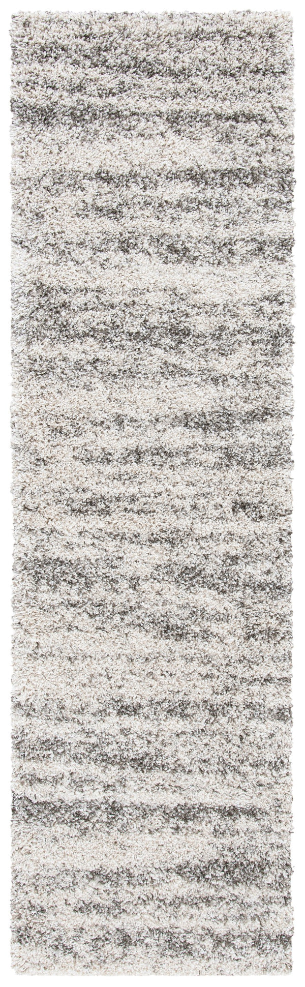 Safavieh Hudson Plush Shag Flokati Area Rug In Ivory And Grey — 1.75" Deep Pile, Durable Power-Loomed Luxury 6'-0" x 8'-0" SGH206A-68
