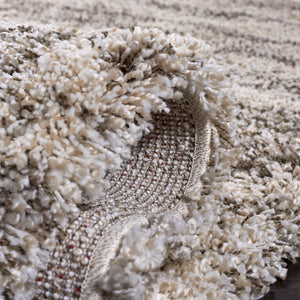 Safavieh Hudson Plush Shag Rug In Chic Ivory And Grey - Durable, Soft, And Perfect For Modern Home Decor Ivory ,Grey Polypropylene Sgh206a-24