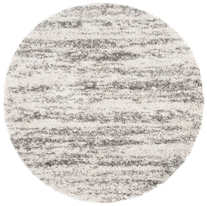 Safavieh Hudson Plush Shag Rug In Chic Ivory And Grey - Durable, Soft, And Perfect For Modern Home Decor Ivory ,Grey Polypropylene Sgh206a-24