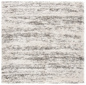 Safavieh Hudson Plush Shag Rug In Chic Ivory And Grey - Durable, Soft, And Perfect For Modern Home Decor Ivory ,Grey Polypropylene Sgh206a-24