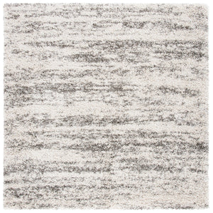 Safavieh Hudson Shag 206 Power Loomed Shag Rug Ivory / Grey SGH206A-1115