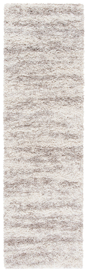 Safavieh Hudson Plush Shag Rug In Chic Ivory And Grey - Durable, Soft, And Perfect For Modern Home Decor Ivory ,Beige Polypropylene Sgh206b-5ov