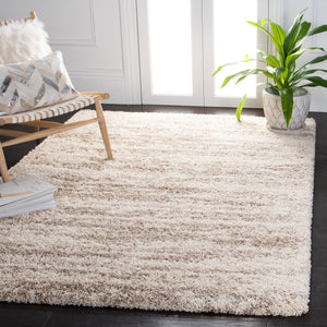 Safavieh Hudson Ivory Beige Shag Flokati Rug — Plush 1.75" Pile, Power-Loomed Turkey Durability & Cozy Texture 4'-0" x 6'-0" SGH206B-4OV