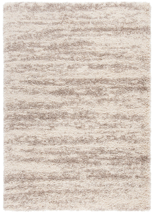 Safavieh Hudson Plush Shag Rug In Chic Ivory And Grey - Durable, Soft, And Perfect For Modern Home Decor Ivory ,Beige Polypropylene Sgh206b-5ov