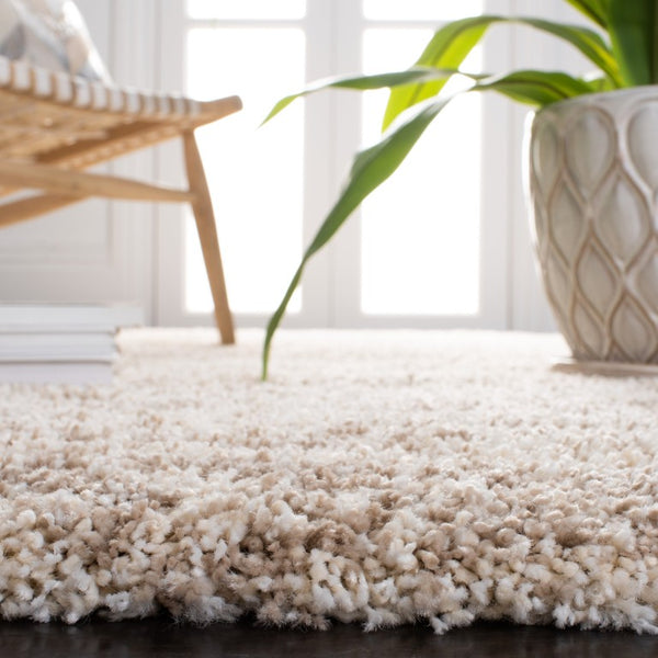 Safavieh Hudson Shag Flokati Runner Soft Polypropylene Pile for Hallways and Neutral Interiors 6'-0" x 8'-0" SGH206B-68