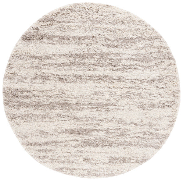 Safavieh Hudson Plush Shag Rug In Chic Ivory And Grey - Durable, Soft, And Perfect For Modern Home Decor Ivory ,Beige Polypropylene Sgh206b-5ov