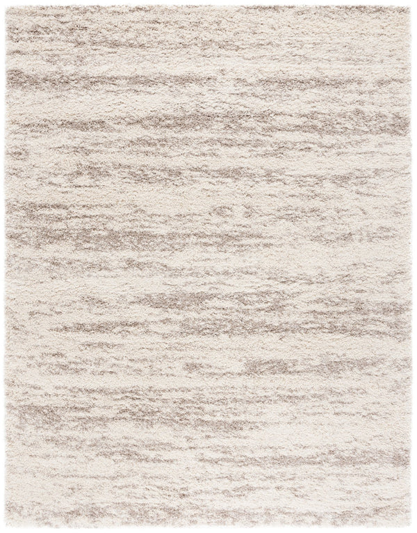 Safavieh Hudson Plush Shag Rug In Chic Ivory And Grey - Durable, Soft, And Perfect For Modern Home Decor Ivory ,Beige Polypropylene Sgh206b-5ov