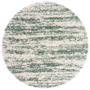 Safavieh Hudson Luxurious Shag Rug Ivory Green Flokati Texture, Deep 1¾" Pile, Durable Stain-Resistant Comfort 6'-0" x 8'-0" SGH206Y-68