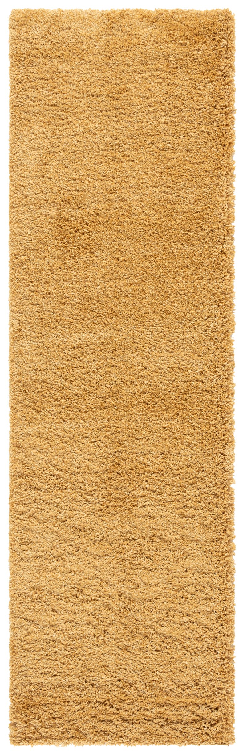 Safavieh Hudson Shag Gold Runner Rug - Luxurious Turkish Design, Plush 1.75" Pile, Perfect For Hallways & More! Gold Polypropylene Sgh220d-210