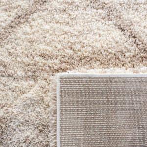 Safavieh Hudson Shag Flokati Runner Plush Ivory Beige Pile Rug for Hallway or Bedside 2'-3" x 12'-0" SGH281H-212