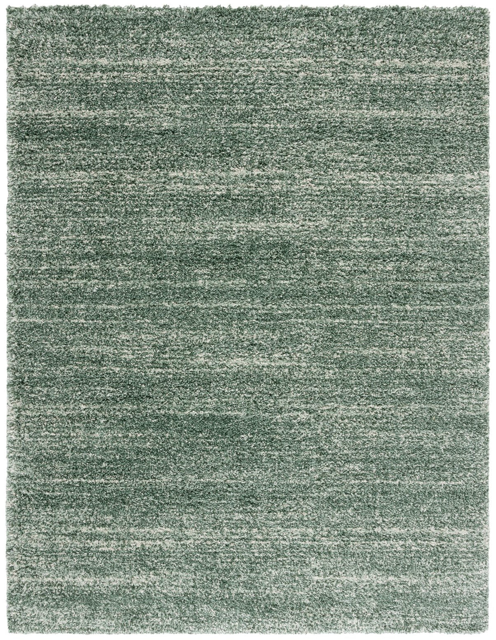 Safavieh Hudson Lush And Cozy Shag Rug From Turkey - Elegant Home Decor For Comfort And Style Upgrade Green ,Ivory Polypropylene Sgh295e-26