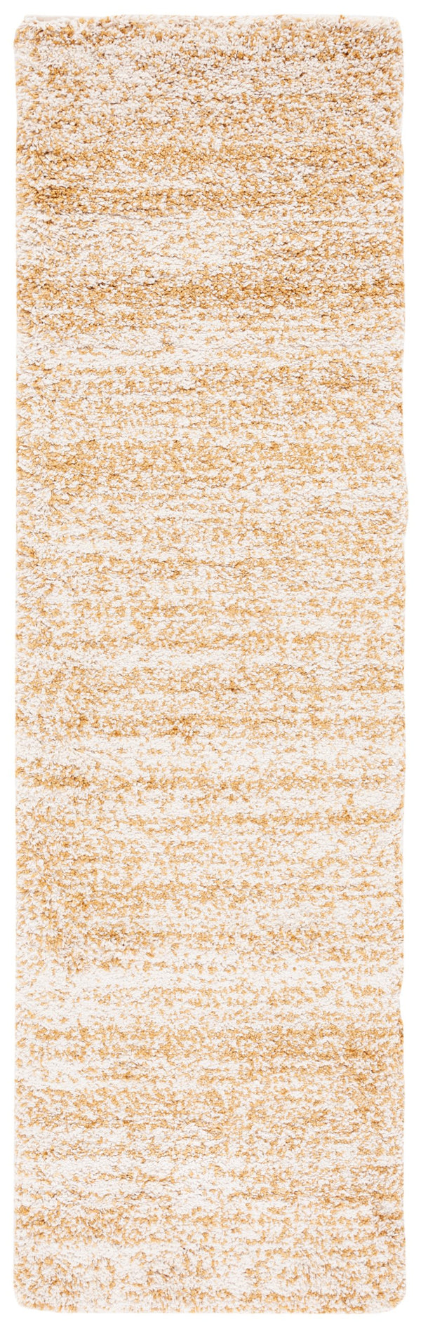 Safavieh Hudson Lush And Cozy Shag Rug From Turkey - Elegant Home Decor For Comfort And Style Upgrade Ivory ,Gold Polypropylene Sgh295g-9