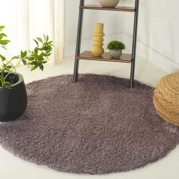 Safavieh Sgi320 Luxurious Shag Area Rug - Soft Flokati Texture For Modern Home Elegance And Coziness Mushroom Polyester Pile Sgi320g-29