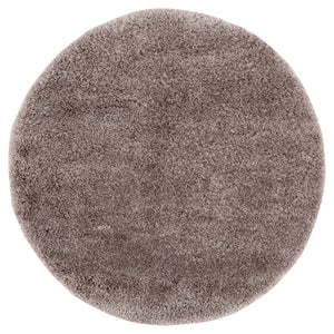 Safavieh Sgi320 Luxurious Shag Area Rug - Soft Flokati Texture For Modern Home Elegance And Coziness Mushroom Polyester Pile Sgi320g-29
