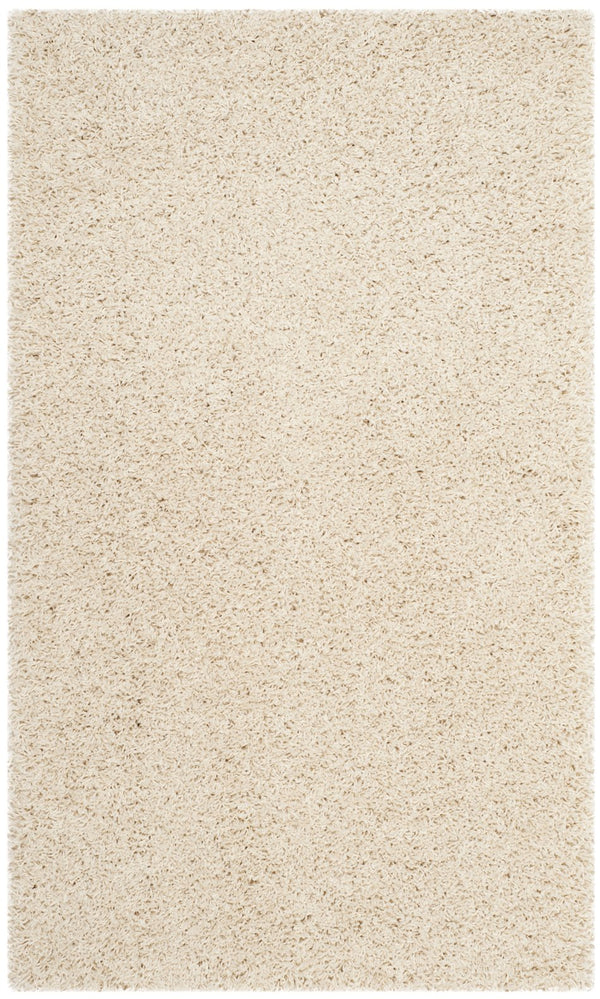 Safavieh Laguna Plush Round Shag Rug Beige — Turkish Power-Loomed Flokati Feel, 2" Pile, Durable Elegance 4'-0" x 4'-0" SGL303B-4R