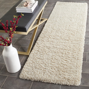 Safavieh Laguna Plush Round Shag Rug Beige — Turkish Power-Loomed Flokati Feel, 2" Pile, Durable Elegance 4'-0" x 4'-0" SGL303B-4R