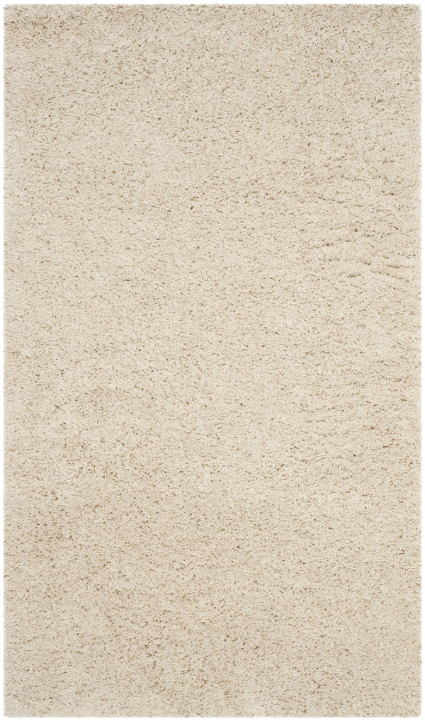 Safavieh Laguna Plush Round Shag Rug Beige — Turkish Power-Loomed Flokati Feel, 2" Pile, Durable Elegance 4'-0" x 4'-0" SGL303B-4R