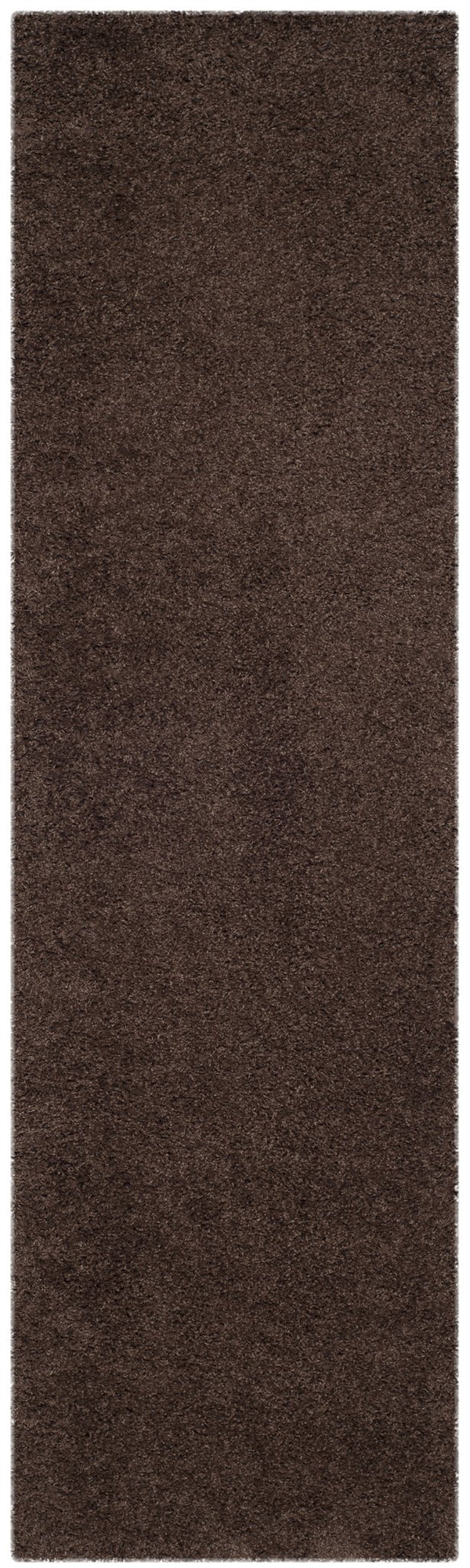 Safavieh Laguna Plush Shag Area Rug — 2" Pile Deep Brown, Durable Power-Loomed Comfort For Cozy Spaces 2'-3" x 4'-0" SGL303F-24