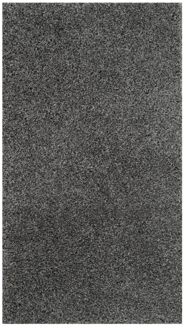 Safavieh Laguna Shag 303 Power Loomed Rug Dark Grey 2' x 3'